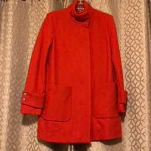 Kenneth Cole burnt orange winter coat.